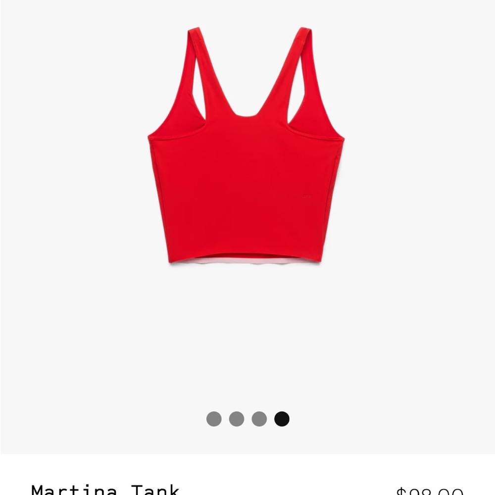 SPENCE Martina Tank RED